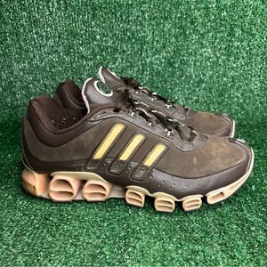 Adidas‎ Megaride Bounce Shox Brown Trainers Shoes 2005 Womens Size 7 - RARE